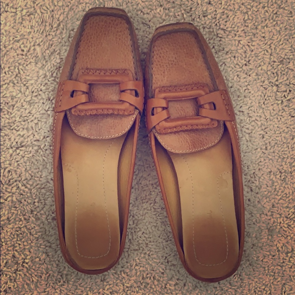 Cole Haan flat mules 10